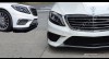 Custom Mercedes S Class  Sedan Front Lip/Splitter (2014 - 2019) - $375.00 (Part #MB-058-FA)