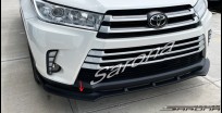 Custom Toyota Highlander  SUV/SAV/Crossover Front Add-on Lip (2014 - 2019) - $225.00 (Part #TY-012-FA)