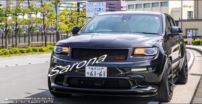 Custom Jeep Grand Cherokee  SUV/SAV/Crossover Grill (2014 - 2016) - $950.00 (Part #JP-007-GR)