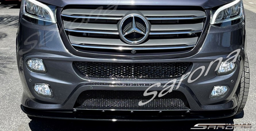 Custom Mercedes Sprinter  All Styles Front Bumper (2019 - 2024) - $1290.00 (Part #MB-168-FB)